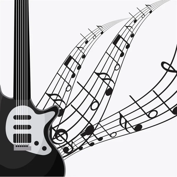 Diseño musical — Vector de stock