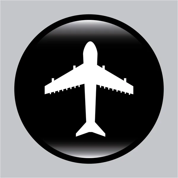 Concepto de avión — Vector de stock