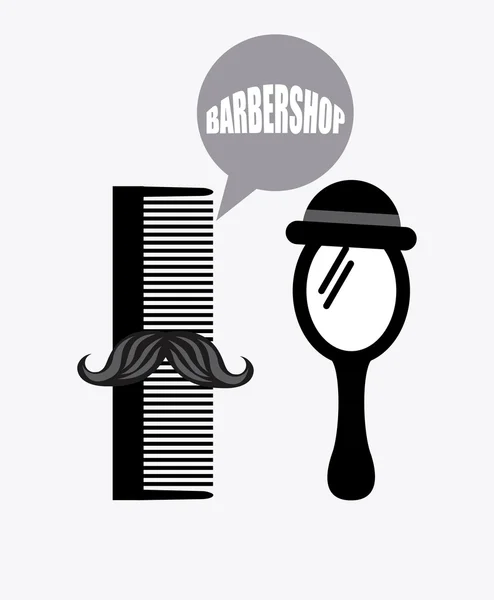 Barbearia —  Vetores de Stock