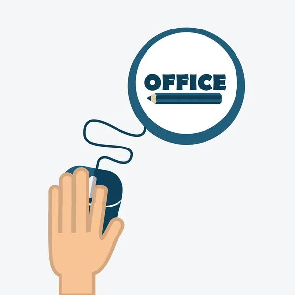 Office concept — Stock Vector