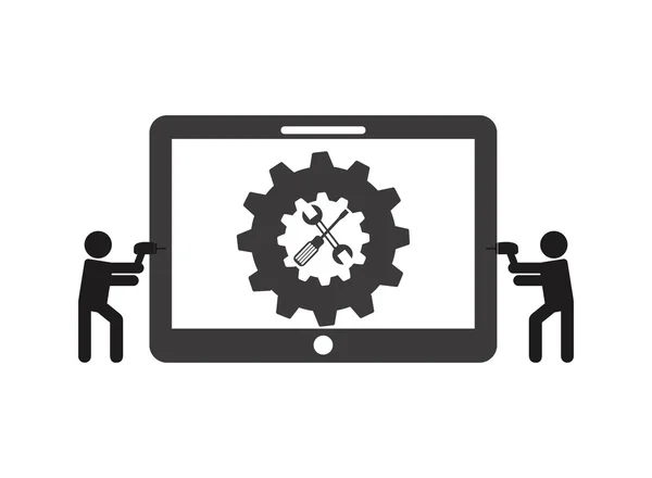 Concepto de oficina — Archivo Imágenes Vectoriales