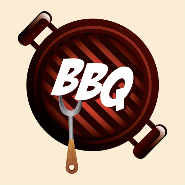 Barbecueën — Stockvector