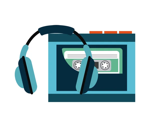 ウォークマンストックベクター ロイヤリティフリーウォークマンイラスト Depositphotos