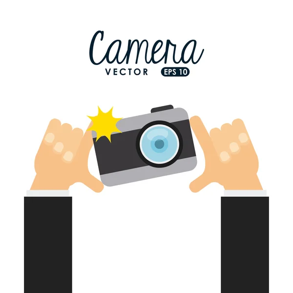 Εικονίδιο κάμερας — Διανυσματικό Αρχείο