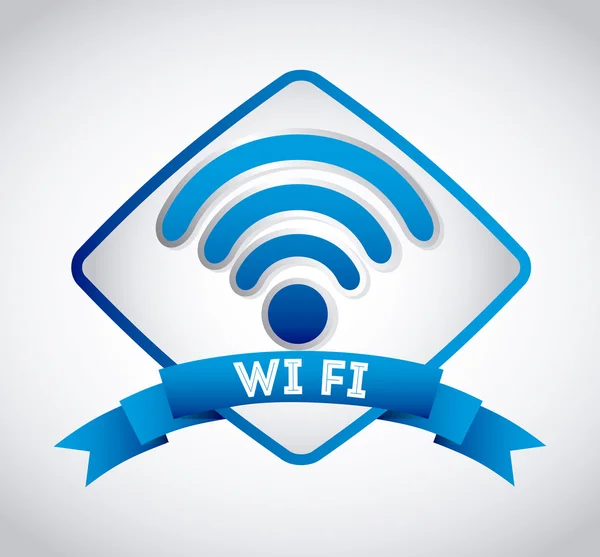 Wifi zon design — Stock vektor