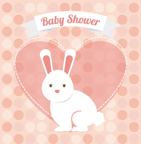 Babydusche — Stockvektor