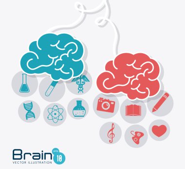 Fikir tasarım, vektör çizim.