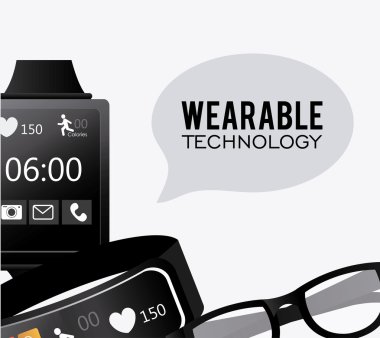 Teknoloji tasarım, vektör çizim.