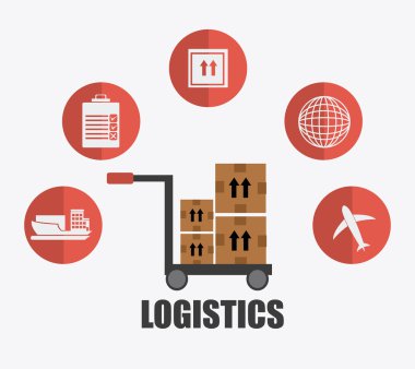 Teslim tasarım, vektör çizim.