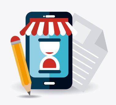 Pazarlama tasarım, vektör çizim.