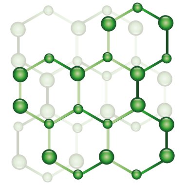 DNA tasarım, vektör çizim.