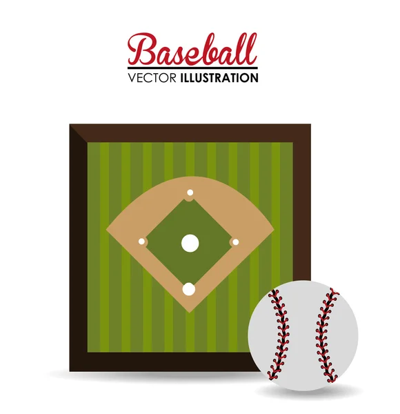 Diseño deportivo, ilustración vectorial . — Vector de stock