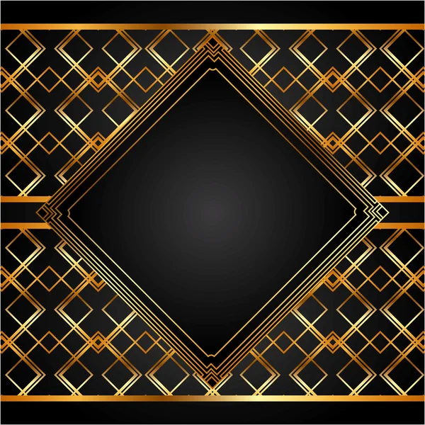 Fondo de oro — Vector de stock