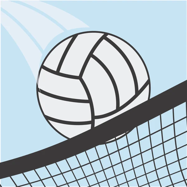 Sport de volley — Image vectorielle