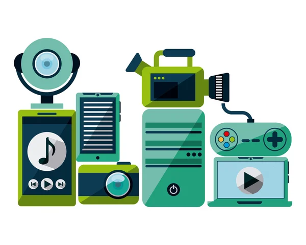 Gadgets pictogram — Stockvector