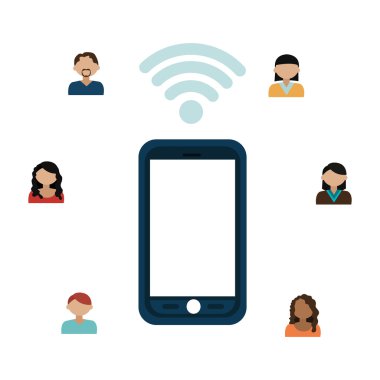 Teknoloji tasarım, vektör çizim.