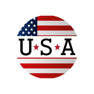 ABD tasarım, vektör çizim.