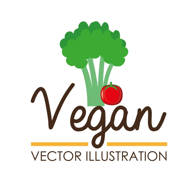 Diseño de alimentos, ilustración vectorial . — Archivo Imágenes Vectoriales