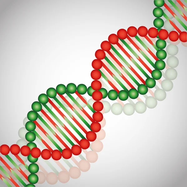 Ilustración del diseño ADN . — Archivo Imágenes Vectoriales