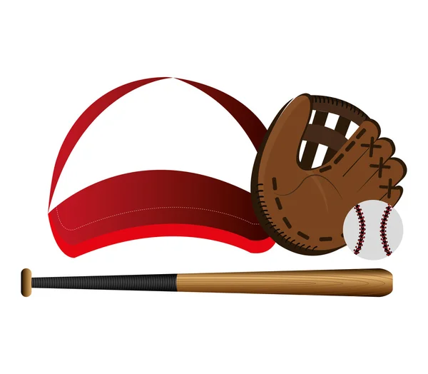 Ilustracja projekt baseball. — Wektor stockowy