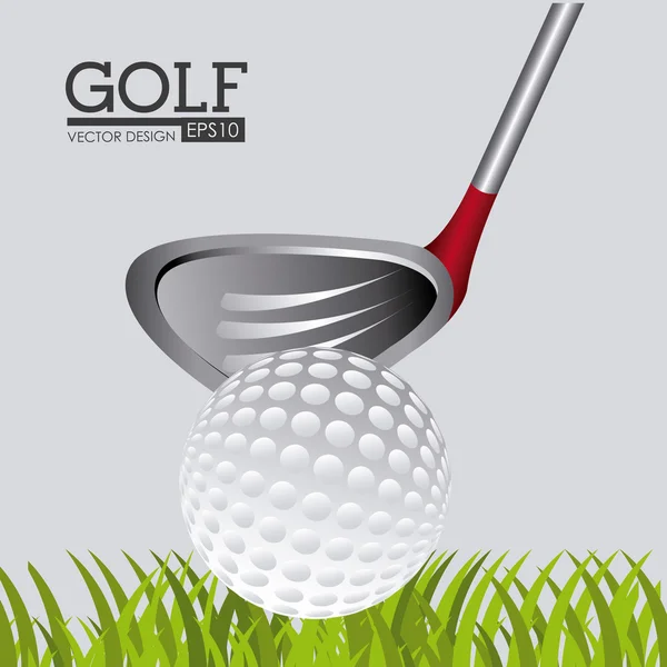 Illustrazione Golf design . — Vettoriale Stock