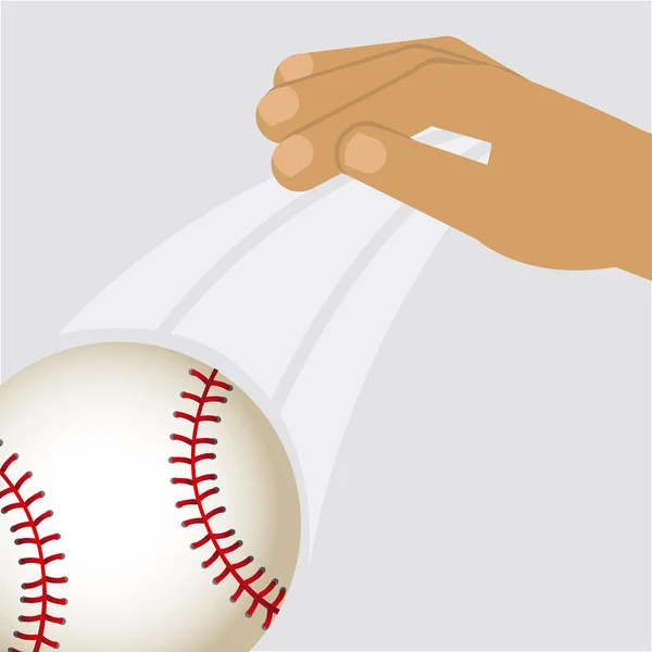 Honkbal sport — Stockvector