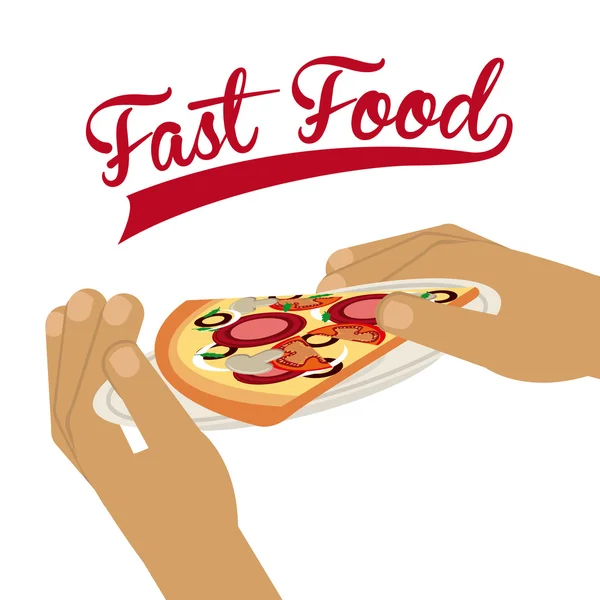 Fastfood — Stockvector