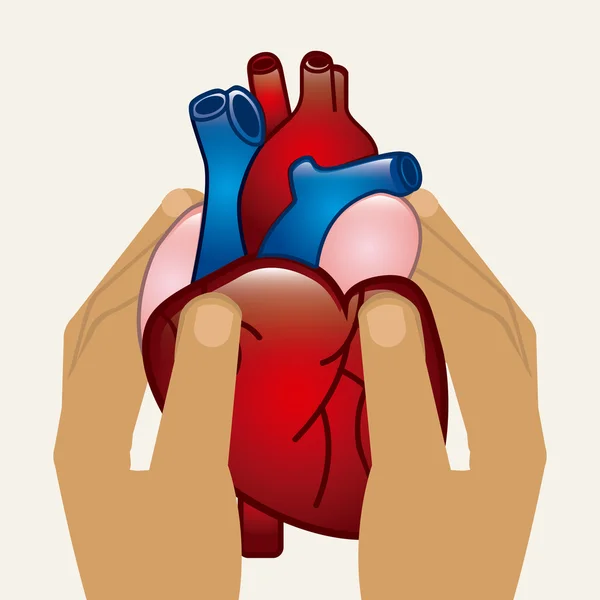 Cardiología — Vector de stock