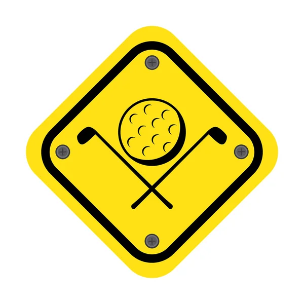Golf sport — Stock Vector