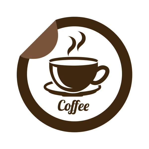 Délicieux café — Image vectorielle