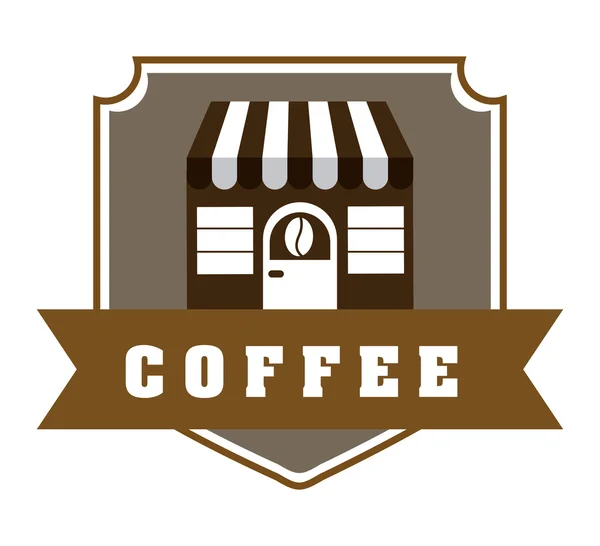 Vynikající káva — Stockový vektor