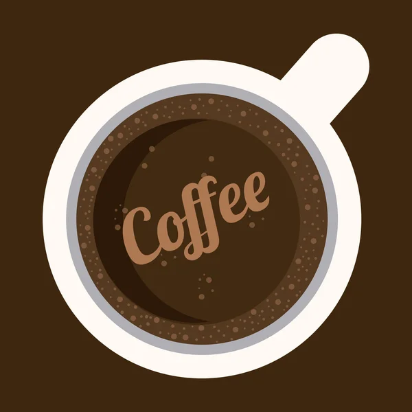 Delicioso café — Vector de stock