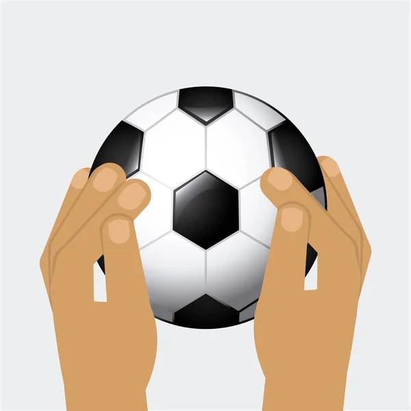 Soccer sport — Stock Vector