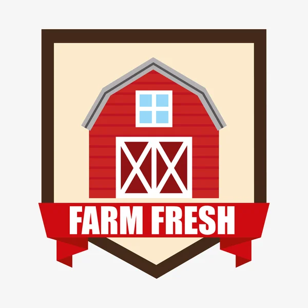 Ferme Frais — Image vectorielle