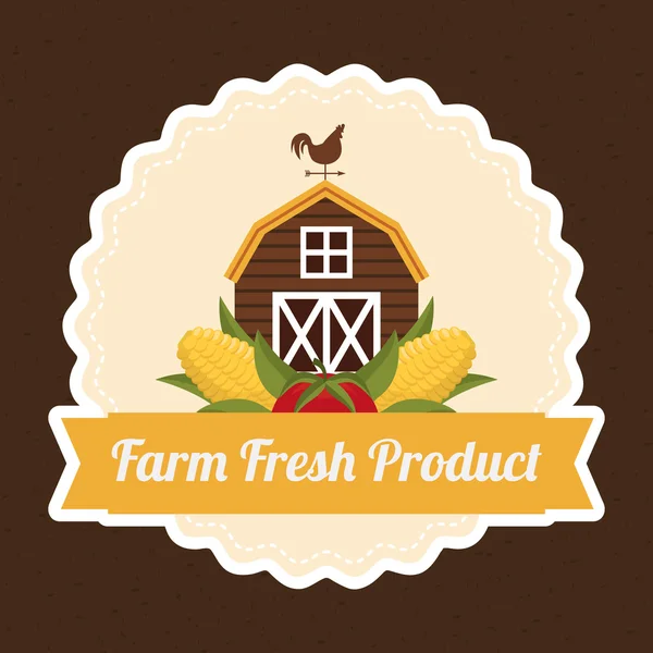 Fazenda fresca — Vetor de Stock