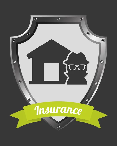 Concept d'assurance — Image vectorielle