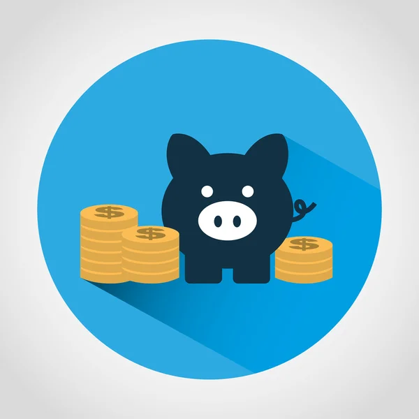 Money icon — Stock Vector