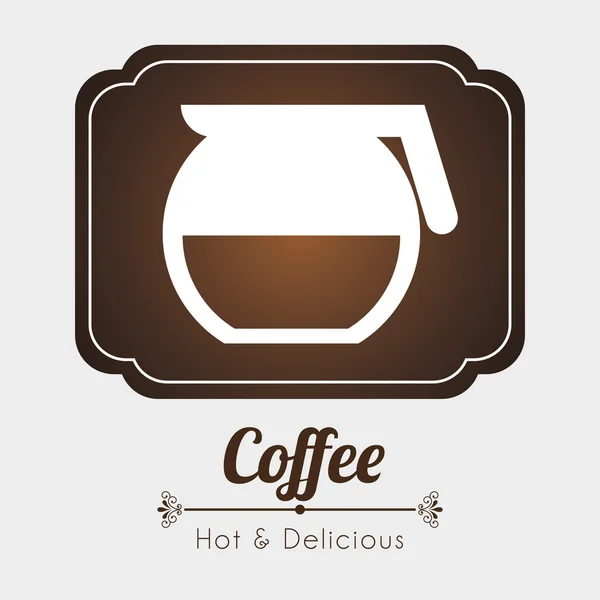 Koffiehuis — Stockvector