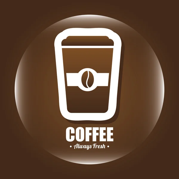 Koffiehuis — Stockvector