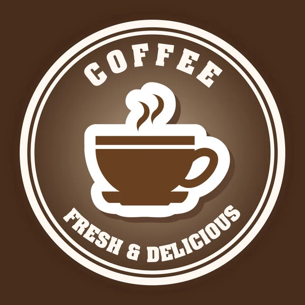 कॉफी की दुकान — स्टॉक वेक्टर