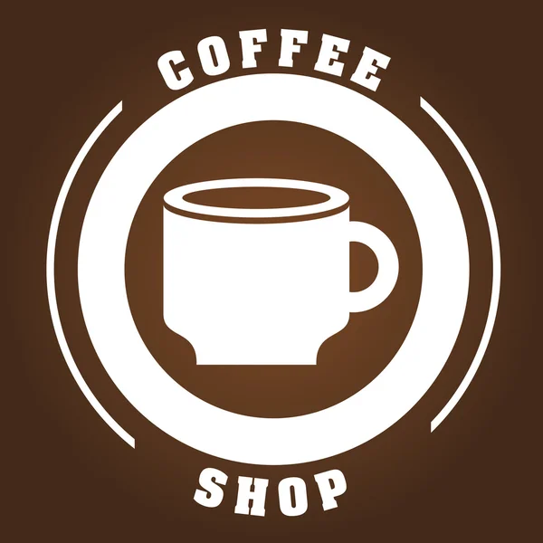 Kavárna — Stockový vektor