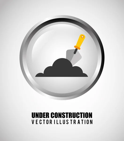 En construcción — Vector de stock