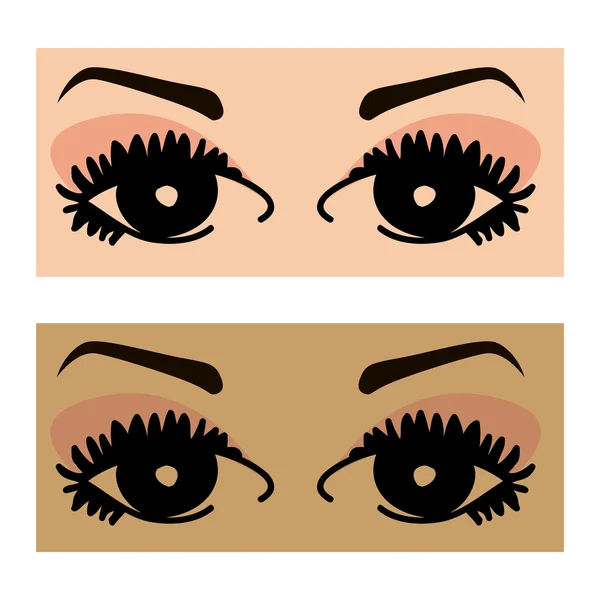 Make-up — Stockvector