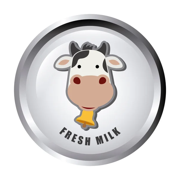 Mléčný výrobek — Stockový vektor