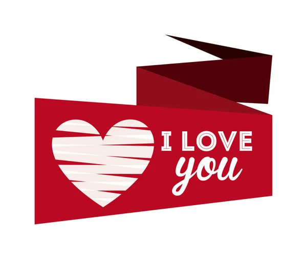 Love card — Stock Vector