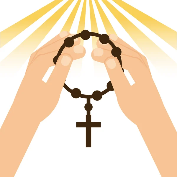 Catholic religion — Stock Vector