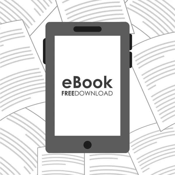 E-boek — Stockvector