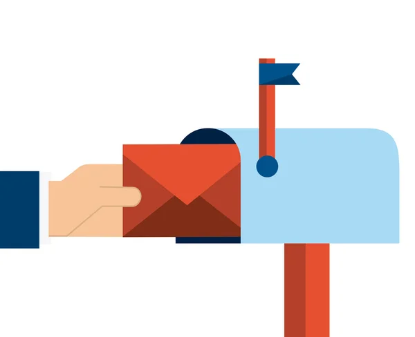 Icono de correo — Vector de stock