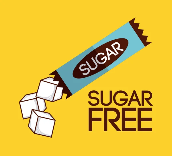 Sugar free — Stock Vector