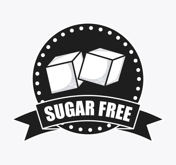 Sugar free — Stock Vector